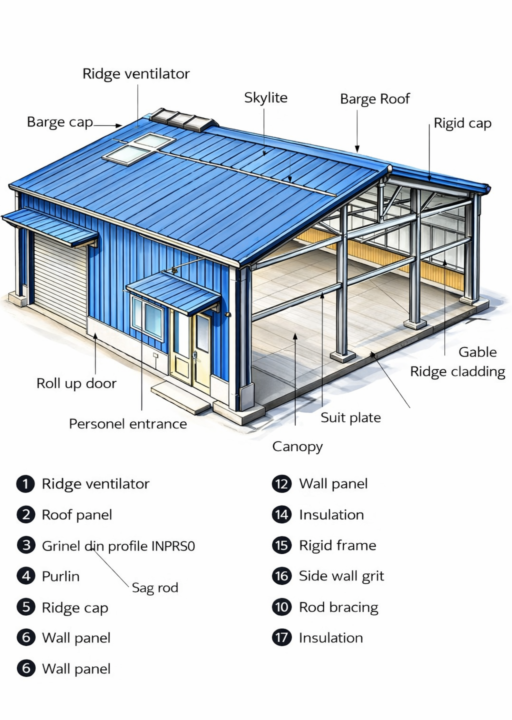 TOHID ENTERPRISES – PEB STEEL STRUCTURE OVERVIEW