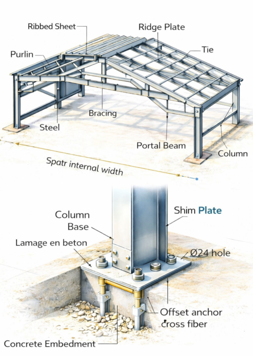 TOHID ENTERPRISES – PRE ENGINEERED BUILDING FRAME STRUCTURE