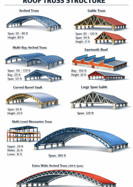 TOHID ENTERPRISES – ROOF TRUSS STRUCTURE TYPES