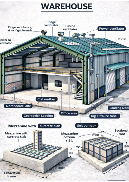 TOHID ENTERPRISES – WAREHOUSE PEB BUILDING DESIGN
